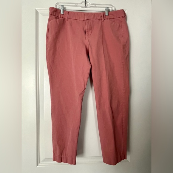 Old Navy Pants - Old Navy Pink Pixie Ankle Pants (16)